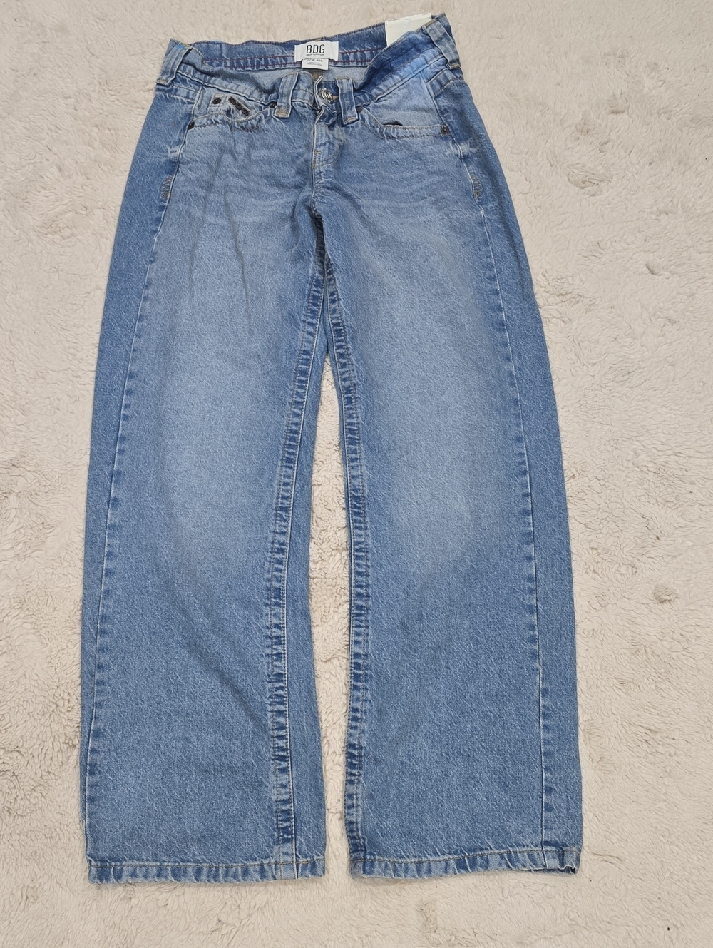 BDG Light Wash Wide-Leg Jeans - Women
